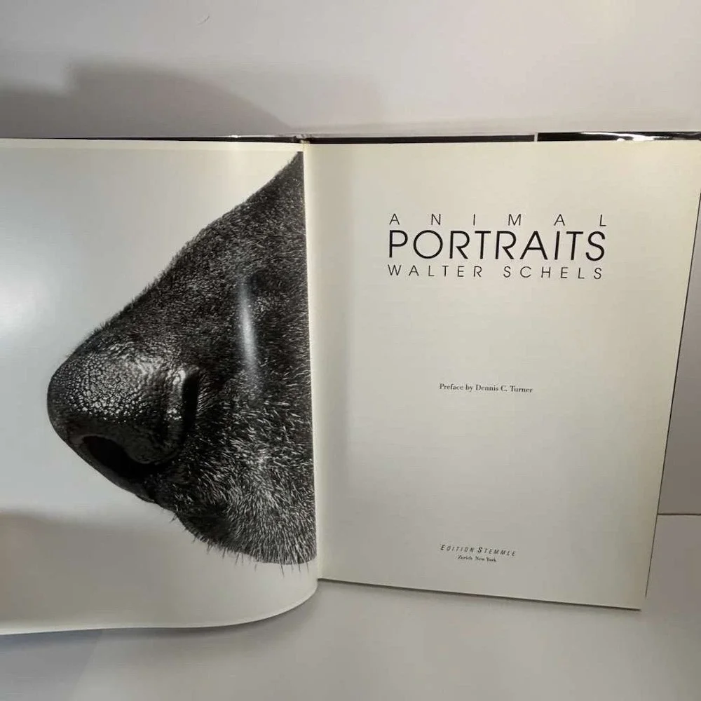Animal Portraits by Walter Schels (2001 HCDJ) EDITION STEMMLE